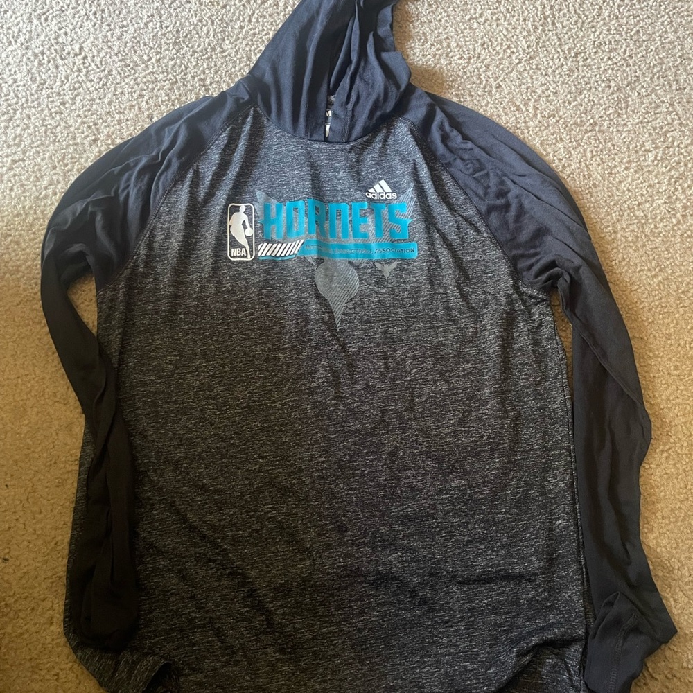 Adidas Hornets Training Hoodie Size Large